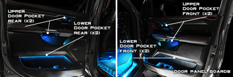 RAM RAM Interior Ambient Lighting Kit - ORACLE Lighting - ColorSHIFT RGB - RGB - `19-`24